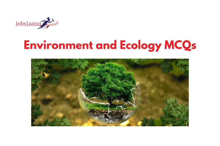 MCQ on Environment and Ecology
