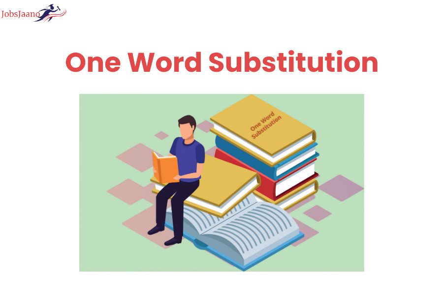 One Word Substitution PDF