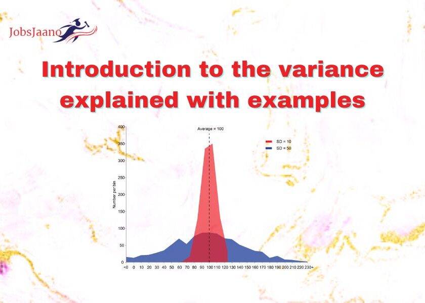 Introduction to the variance explained with examples