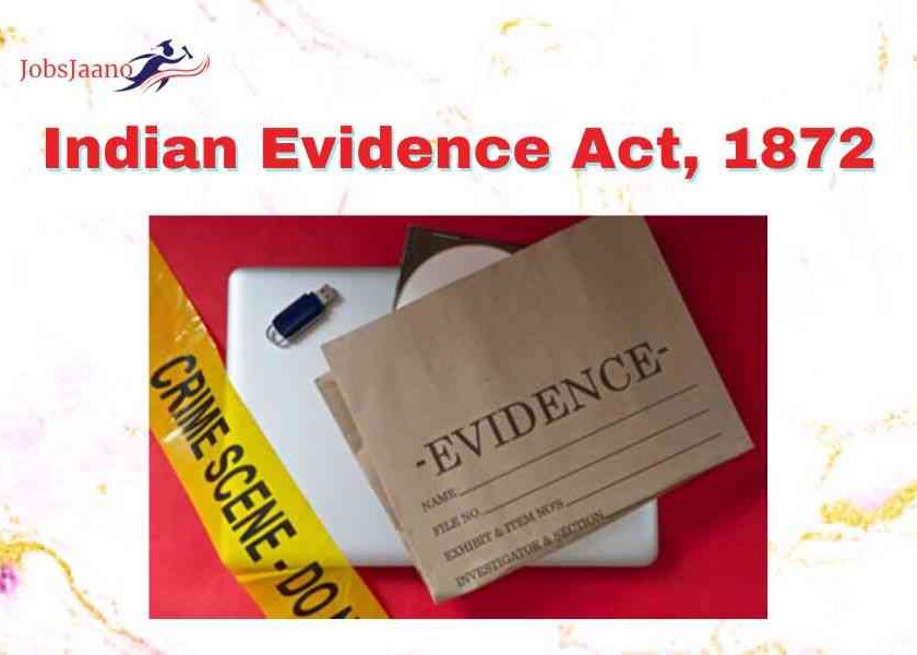 Indian Evidence Act, 1872 MCQs