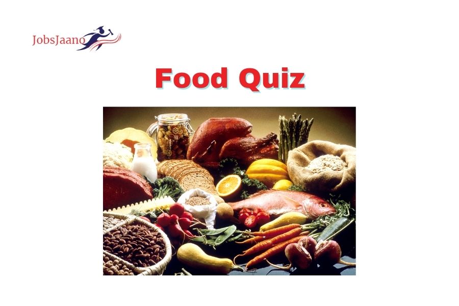 Food Quiz Food, Nutrition and Drink Quiz
