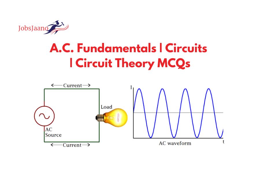 A.C. Fundamentals Circuits and Circuit Theory mcqs
