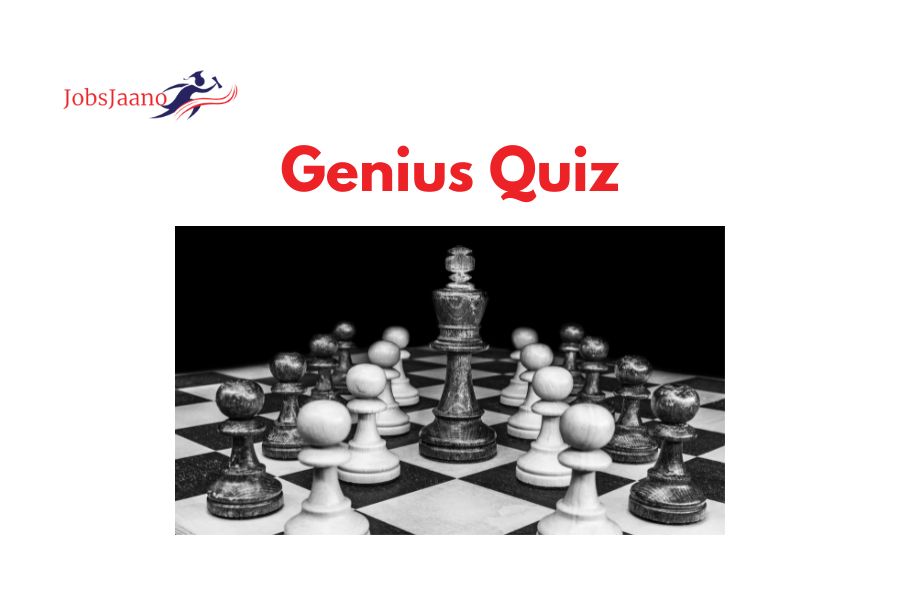 Genius Quiz Questions Answers