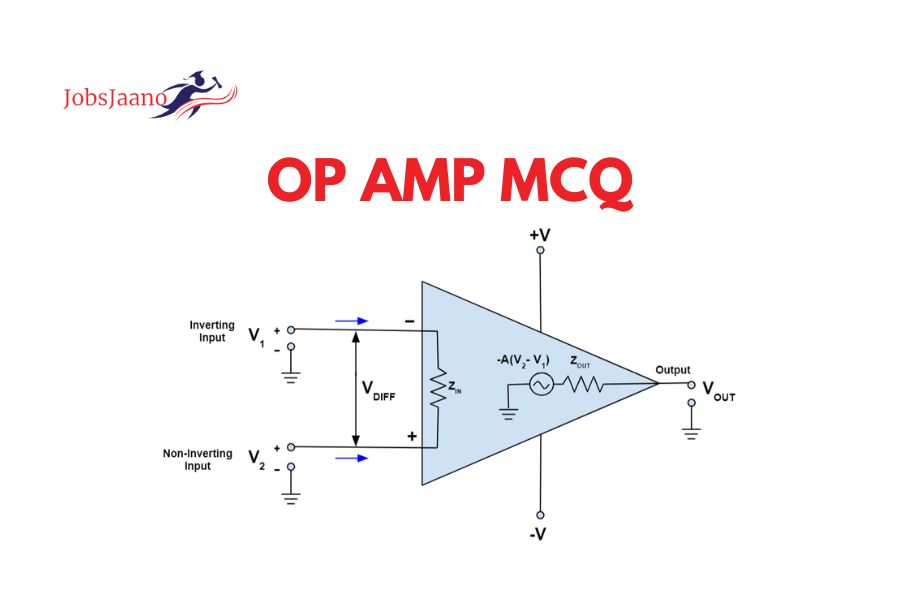 OP AMP MCQ Questions and Answers PDF [Top 50]
